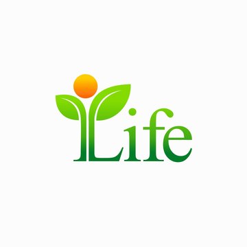 Life Wordmark Logo That Formed People