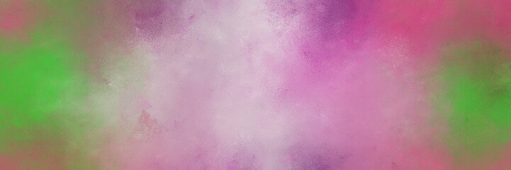 vintage texture, distressed old textured painted design with rosy brown and moderate green colors. background with space for text or image. can be used as horizontal background graphic