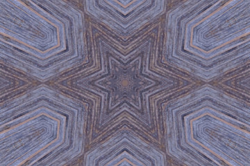 Fototapeta premium Abstract six points star for background.