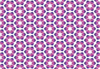 Vector abstract geometric seamless pattern, background texture. In purple, violet, white colors.