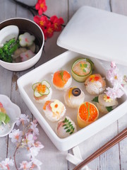和食 かわいい手毬寿司