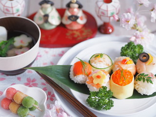 和食 ひな祭り てまり寿司