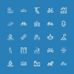 Editable 25 extreme icons for web and mobile