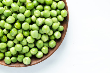 A lot of delicious and healthy green beans