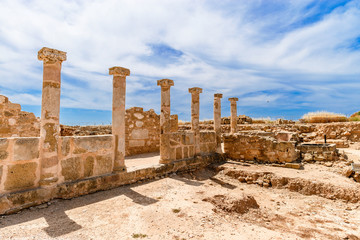 ruins of the ancient city of Nea Paphos