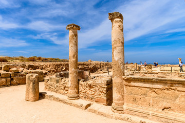 ruins of the ancient city of Nea Paphos