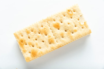 A lot of delicious and nutritious soda biscuits