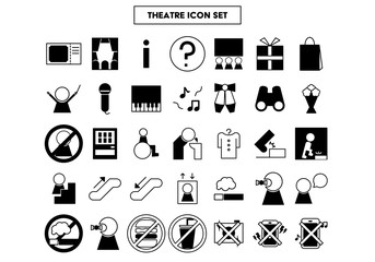 劇場アイコンセット