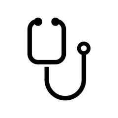 stethoscope icon design vector template