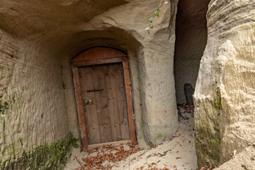 Discovered a few old tunnels from World War II