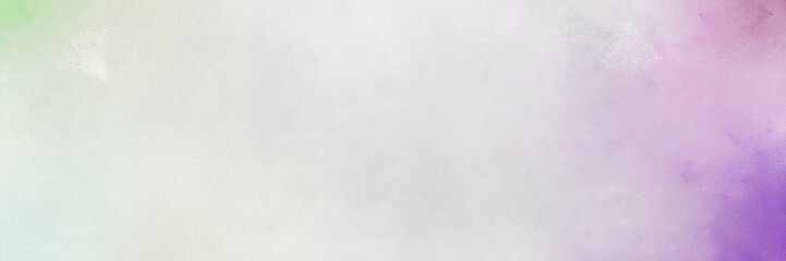 abstract painting background graphic with light gray and medium purple colors and space for text or image. can be used as horizontal background graphic