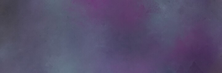 abstract painting background graphic with dim gray, slate gray and very dark violet colors and space for text or image. can be used as horizontal background graphic
