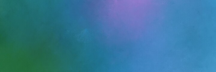 abstract painting background graphic with steel blue, dark slate gray and teal blue colors and space for text or image. can be used as header or banner