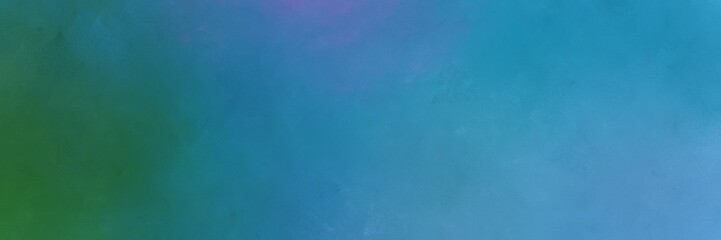 steel blue, dark slate gray and teal blue color background with space for text or image. vintage texture, distressed old textured painted design. can be used as horizontal background texture