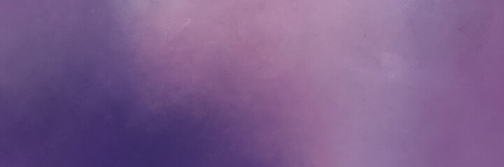 antique fuchsia, dark slate blue and pastel purple colored vintage abstract painted background with space for text or image. can be used as horizontal header or banner orientation