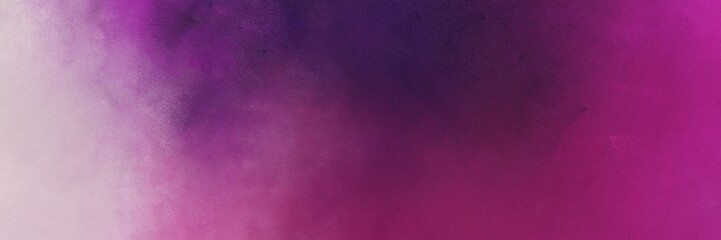 abstract painting background graphic with dark moderate pink, pastel violet and very dark violet colors and space for text or image. can be used as header or banner