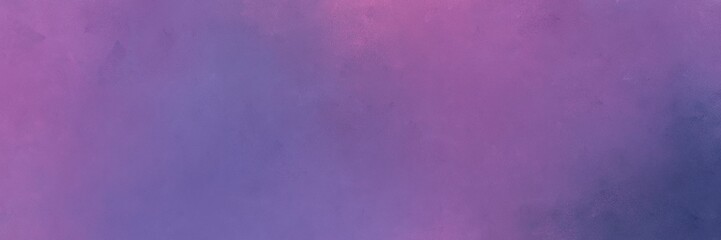 abstract painting background texture with antique fuchsia and dark slate blue colors and space for text or image. can be used as horizontal background graphic