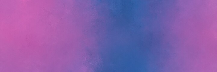 vintage abstract painted background with medium orchid, teal blue and slate blue colors and space for text or image. can be used as header or banner