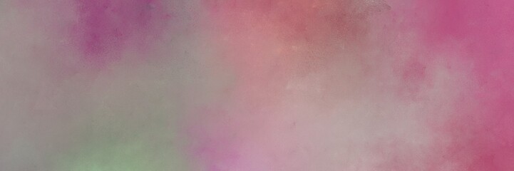 vintage abstract painted background with rosy brown, dark gray and antique fuchsia colors and space for text or image. can be used as horizontal background texture