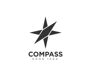 Compass Logo Icon Design Vector