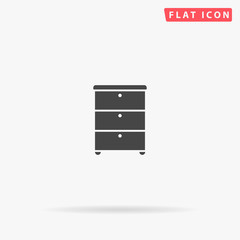 Dresser flat vector icon