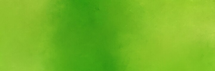 abstract painting background graphic with moderate green, yellow green and dark green colors and space for text or image. can be used as header or banner