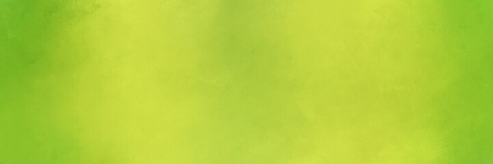 Obraz premium vintage texture, distressed old textured painted design with yellow green and moderate green colors. background with space for text or image. can be used as horizontal background graphic