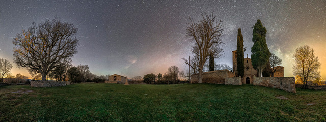 Noche en Santa Coloma Sasserra