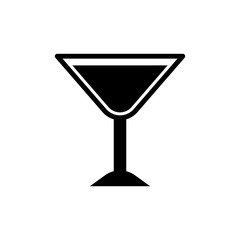 wine glass icon design, flat style icon collection