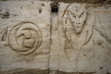 Discovered a few old tunnels from World War II