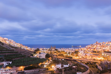 Fototapeta premium Amazing view of the Cathedral of Las Palmas de Gran Canaria