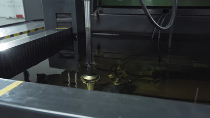 Sinker EDM manufacturing process shapes metal