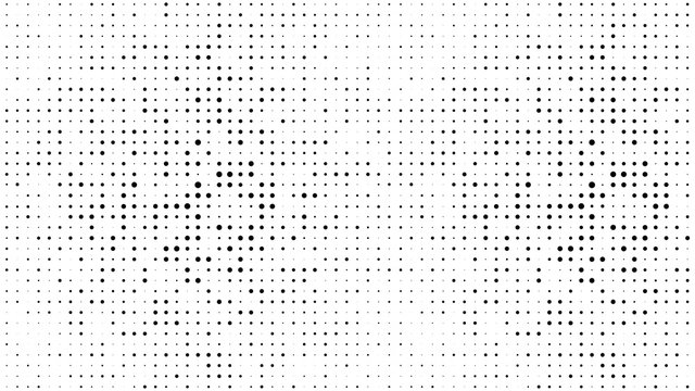 Abstract digital dot poster design. Background for modern cover.