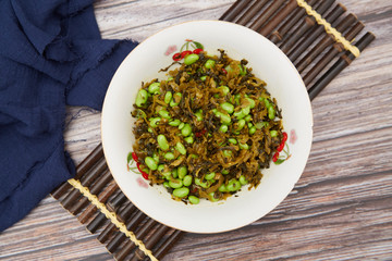 Delicious pickled green bean