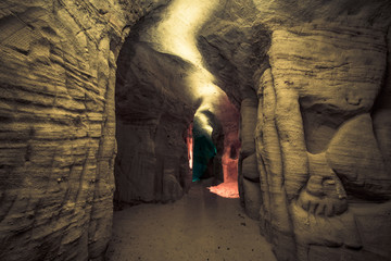 Discovered a few old tunnels from World War II