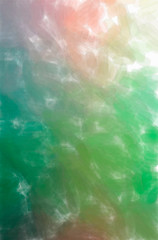 Fototapeta na wymiar Abstract illustration of green Watercolor with low coverage background