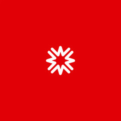 w letter logo unity design blast