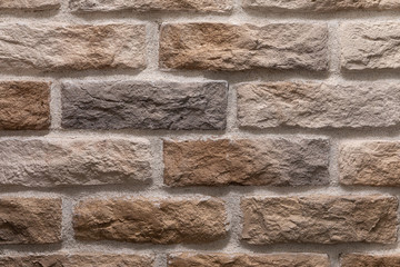 Modern brick wall texture background