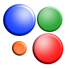 Abstract circle, gradient, circle, colorful 3D, background image