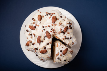easter cake on the table