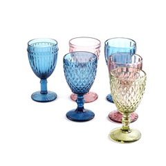 colored glass isolated 