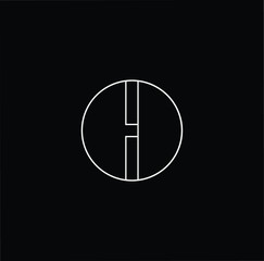 Initial based modern and minimal Logo. I II letter trendy fonts monogram icon symbol. Universal professional elegant luxury alphabet vector design