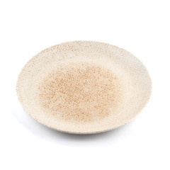 ceramic plate design isolated