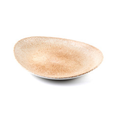 ceramic plate design isolated