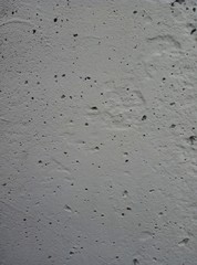 Gray porous concrete wall. Concrete texture.