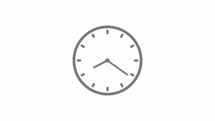 White background dark color clock animation images,Clock images,clock icon