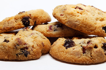 cookies with raisins and cranberries