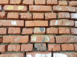 Dramatic brick wall background texture