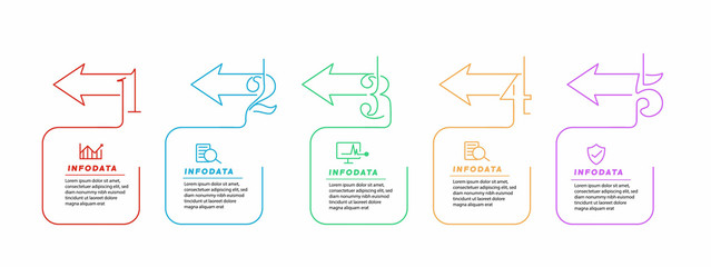 Design elements of business infographics. Modern infochart, marketing chart and graphs, bar diagrams.