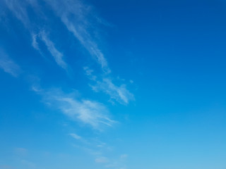 blue sky with clouds